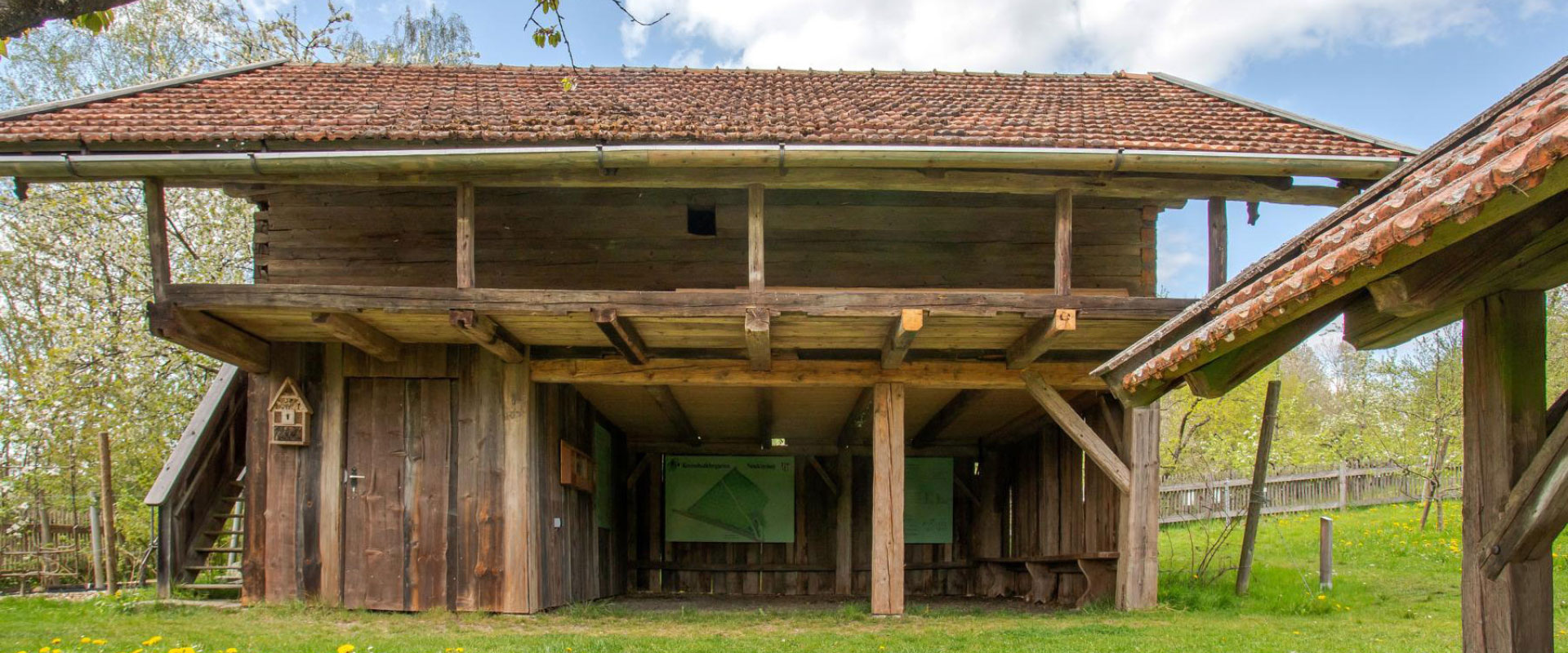 Kreisobstlehrgarten Holzhaus