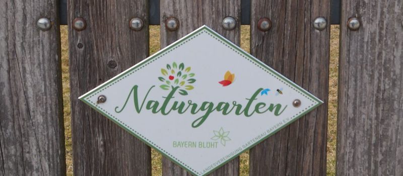 Bayern blüht - Naturgartenzertifizierung 2026